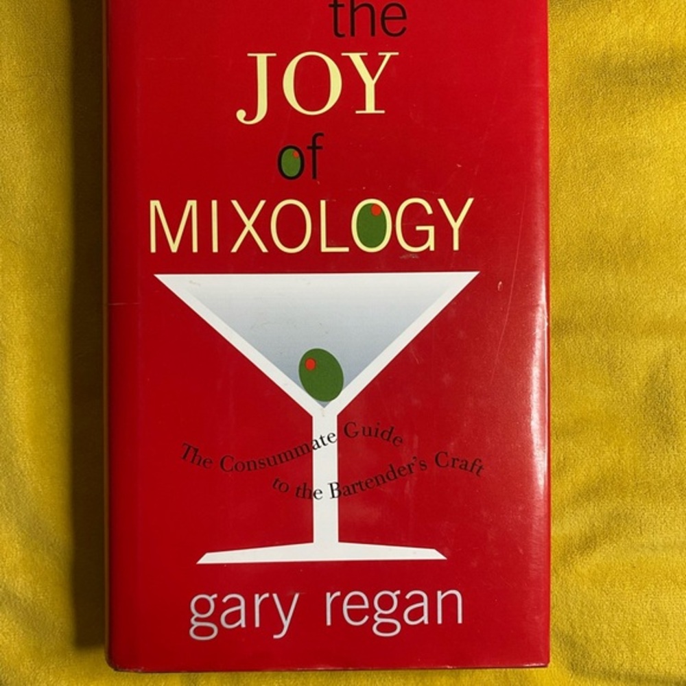 The Joy of Mixology Book NWOT